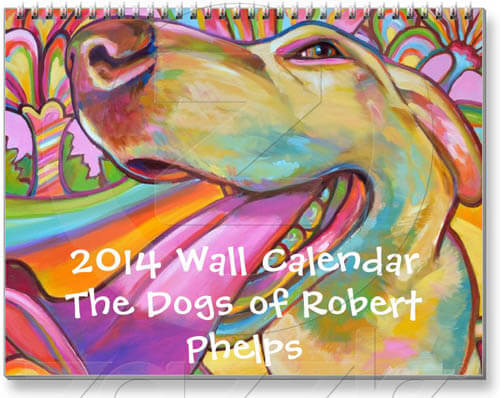 DOG and PUPPY ART CALENDARS