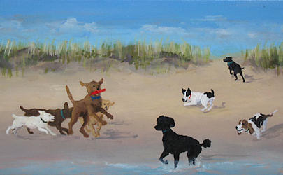 DOG SEASHORE