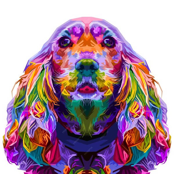 DIGITAL DOG ART AI GENERATED GALLERY