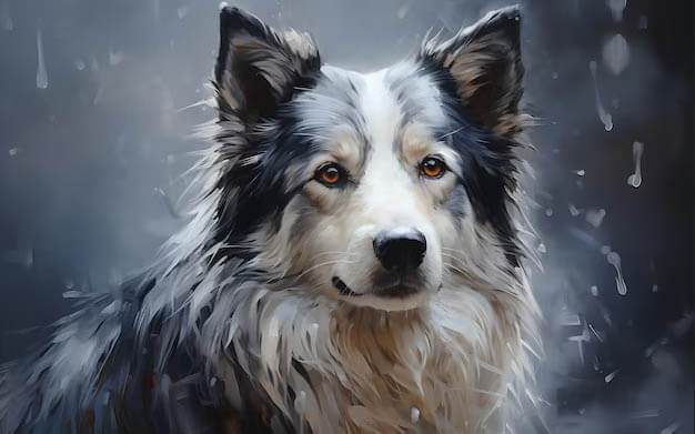 DIGITAL DOG ART AI GENERATED GALLERY