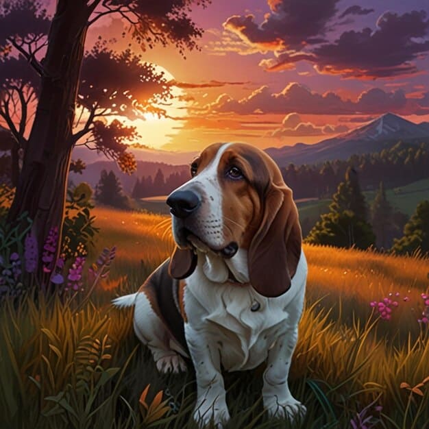 DIGITAL DOG ART AI GENERATED GALLERY