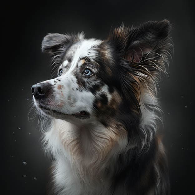 DIGITAL DOG ART AI GENERATED GALLERY