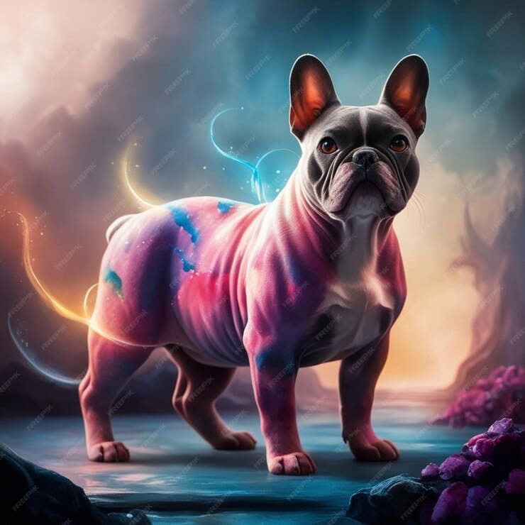 DIGITAL DOG ART AI GENERATED GALLERY