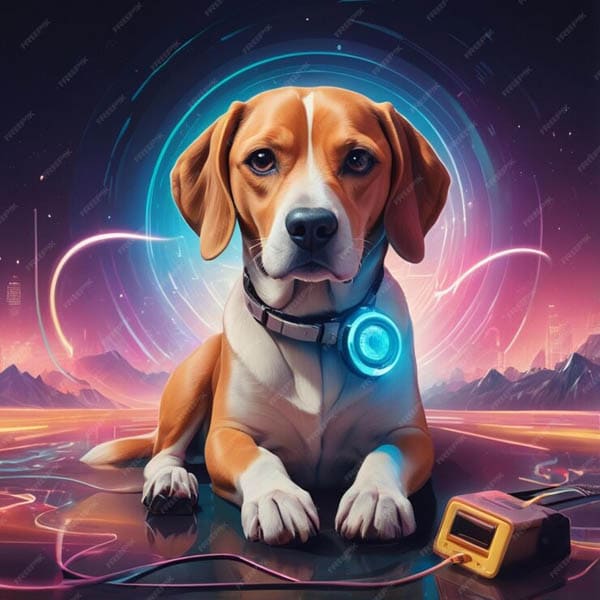 DIGITAL DOG ART AI GENERATED GALLERY