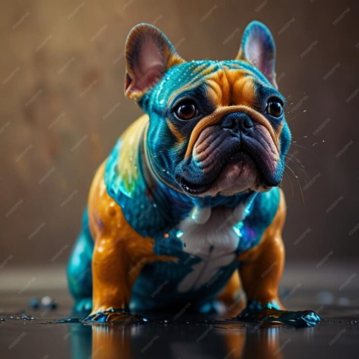 DIGITAL DOG ART AI GENERATED GALLERY