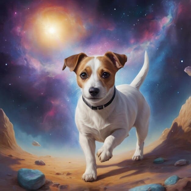 DIGITAL DOG ART AI GENERATED GALLERY