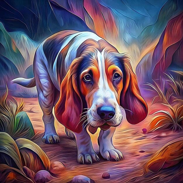 DIGITAL DOG ART AI GENERATED GALLERY