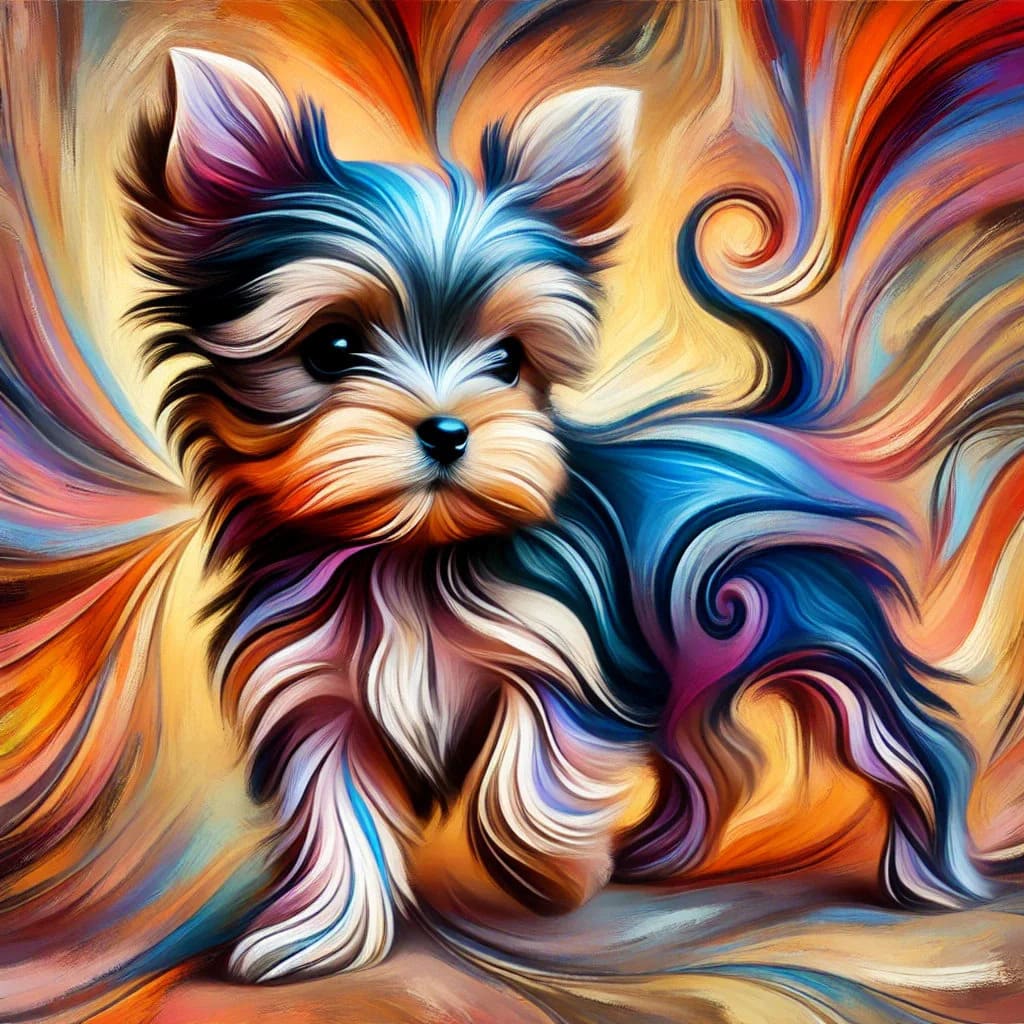 DIGITAL DOG ART AI GENERATED GALLERY