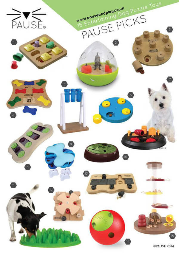 DOG PUZZLE TOYS