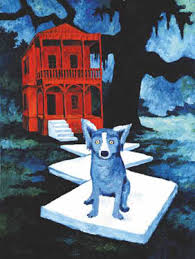 DOG ART, DRAWINGS, PAINT by George Rodrigue