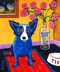 DOG ART, DRAWINGS, PAINT by George Rodrigue