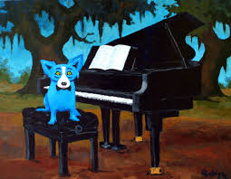 DOG ART, DRAWINGS, PAINT by George Rodrigue