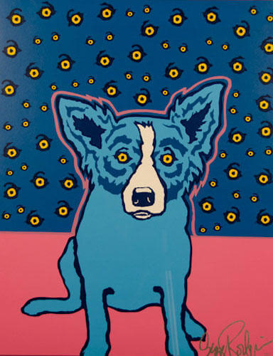 DOG ART, DRAWINGS, PAINT by George Rodrigue