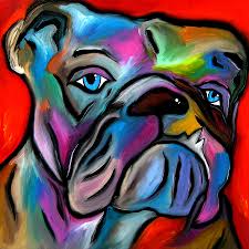 DOG ART, DRAWINGS, PAINT