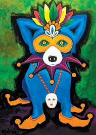 DOG ART, DRAWINGS, PAINT by George Rodrigue