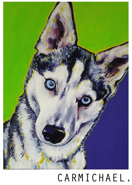 DOG ART, DRAWINGS, PAINT