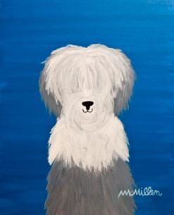 DOG ART, DRAWINGS, PAINT by Abby Mcmillen