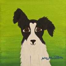 DOG ART, DRAWINGS, PAINT by Abby Mcmillen