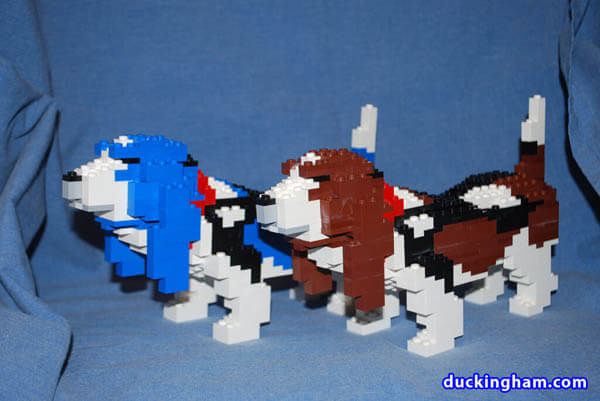 Dog and Puppy Lego