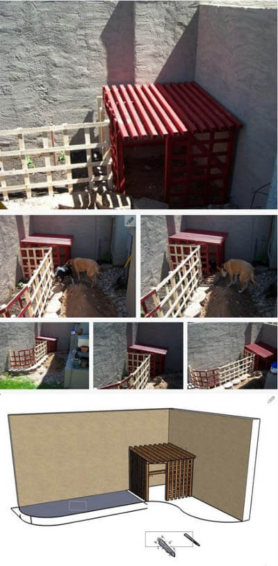 HOMEMADE DIY DOG & PUPPY HOUSES, KENNELS