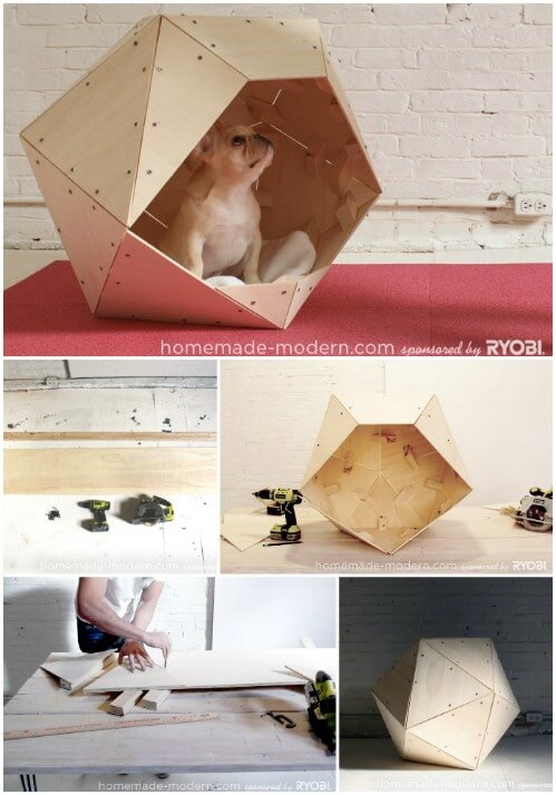 HOMEMADE DIY DOG & PUPPY HOUSES, KENNELS