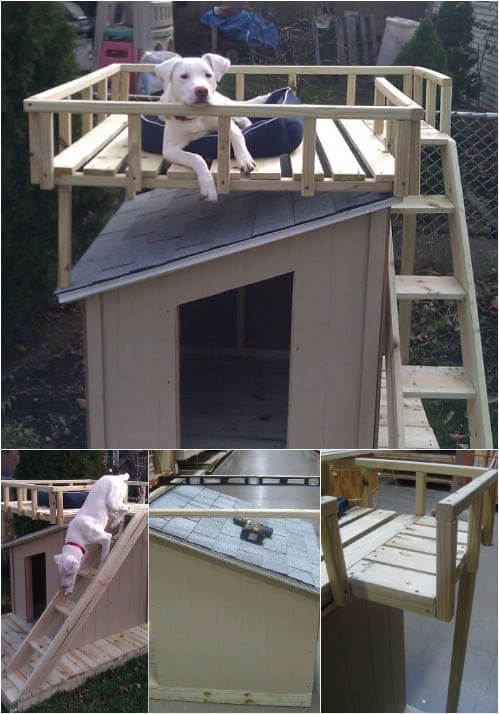 HOMEMADE DIY DOG & PUPPY HOUSES, KENNELS