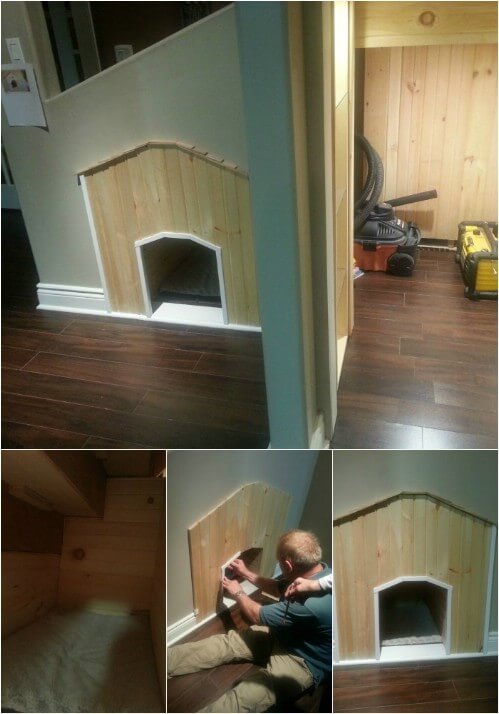 HOMEMADE DIY DOG & PUPPY HOUSES, KENNELS