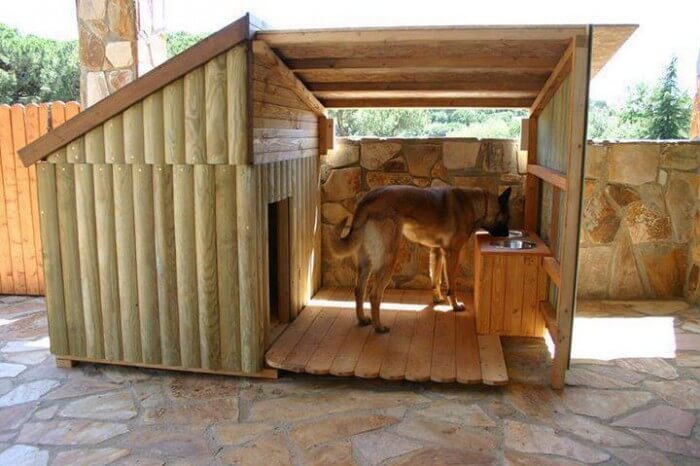 HOMEMADE DIY DOG & PUPPY HOUSES, KENNELS