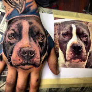 DOG TATTOO