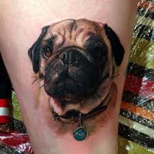 DOG TATTOO DESIGNS - AMAZING, STUNNING, WONDERFUL, 3D, COLORIFIC, ART, PORTRAITS, INK, PERMANENT, DOG TATTOOS FOR MAN & WOMAN