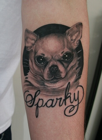 BEST CHIHUAHUA DOG TATTOO DESIGNS