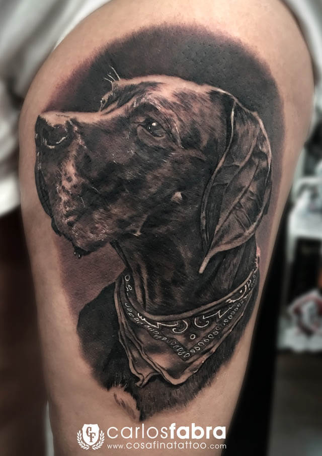 DOG TATTOO TYPES, VARIATIONS and STYLES