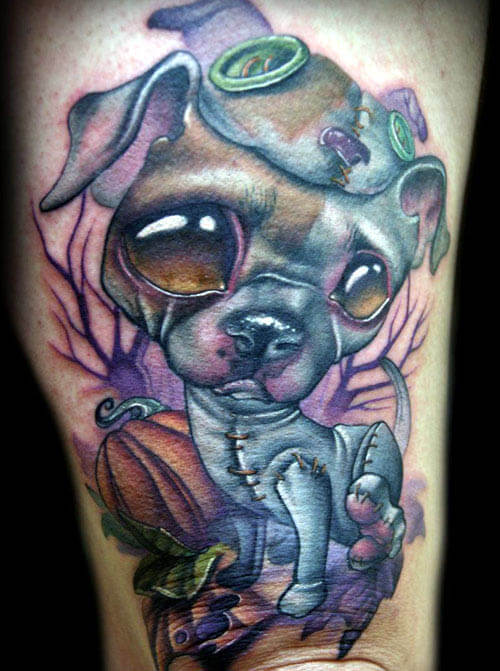 BEST CHIHUAHUA DOG TATTOO DESIGNS