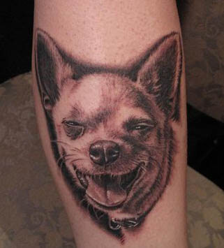 BEST CHIHUAHUA DOG TATTOO DESIGNS