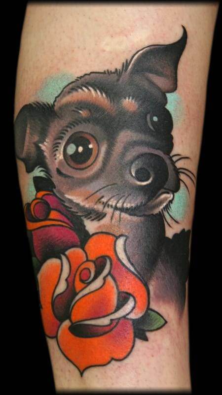 BEST CHIHUAHUA DOG TATTOO DESIGNS