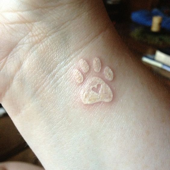 BEST PAW DOG TATTOO DESIGNS