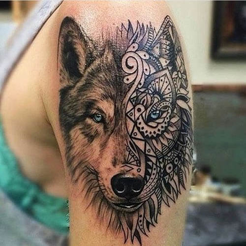 BEST HUSKY DOG TATTOO DESIGNS