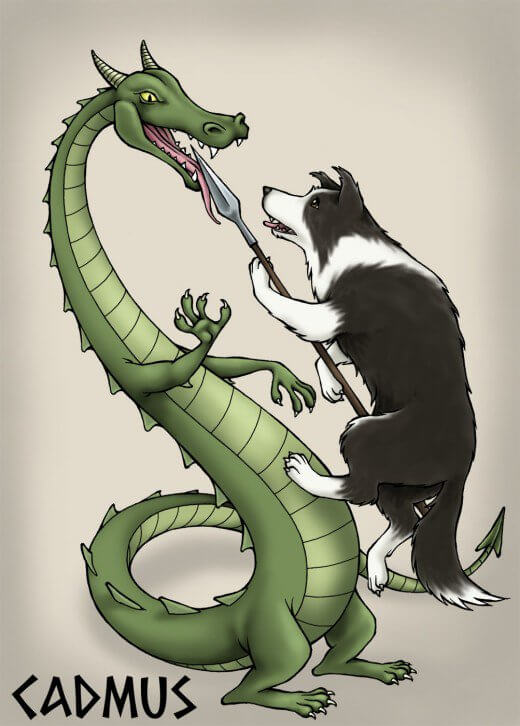 MYTHOLOGY GREEK MALE DOGS NAMES LIST
