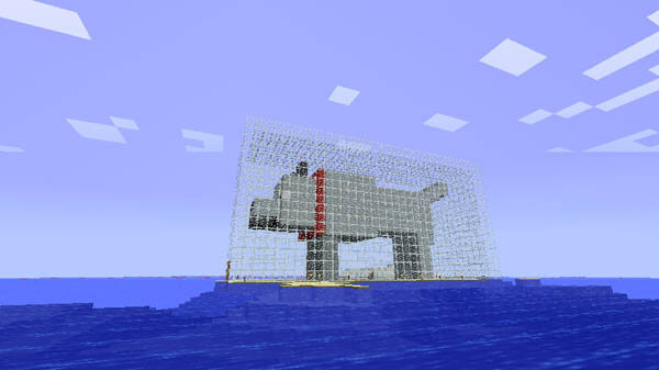 Minecraft Dog Statues