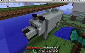 Minecraft Dog Statues