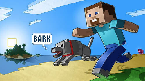 Free Download Minecraft Dog Army, Build