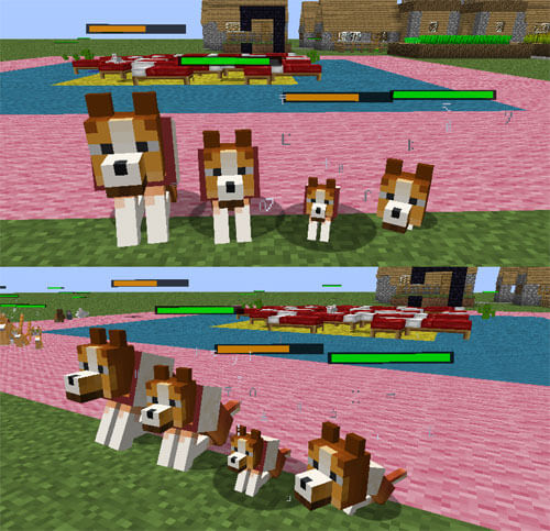 Dog Minecraft Build Pe Download, Textures, Mods, Images, Videos, Updates, Download Minecraft 2016, 2017, free