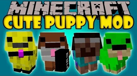 Minecraft Dog - Tame, Breed, Build, Mods, Faces, Skins, Textures