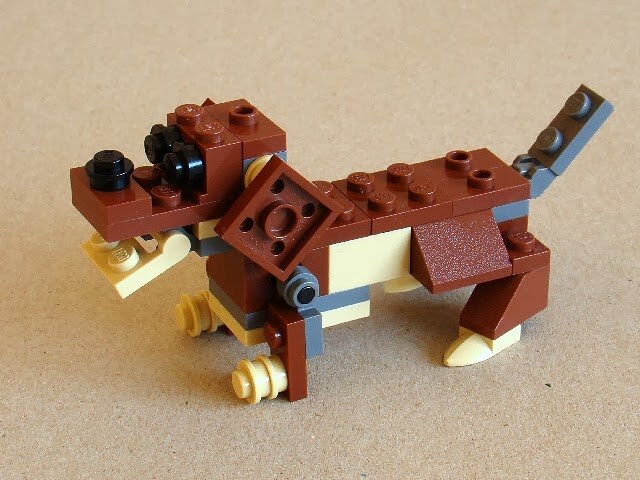 Dog Lego Police, Mindstorm, Mindcraft