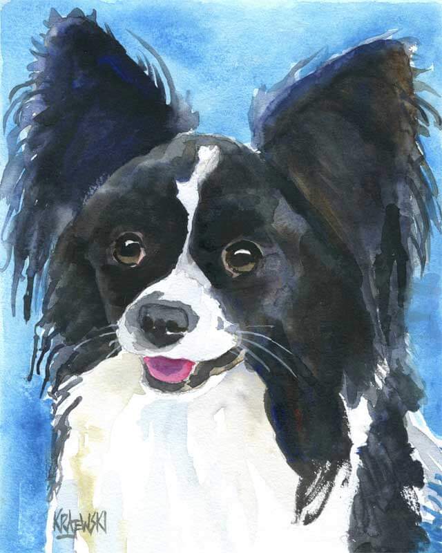 DOG ART, DRAWINGS, PAINT by RON KRAJEWSKI