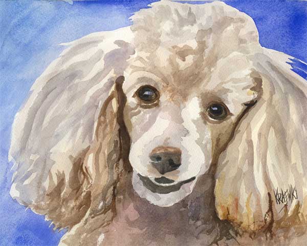 DOG ART, DRAWINGS, PAINT by RON KRAJEWSKI