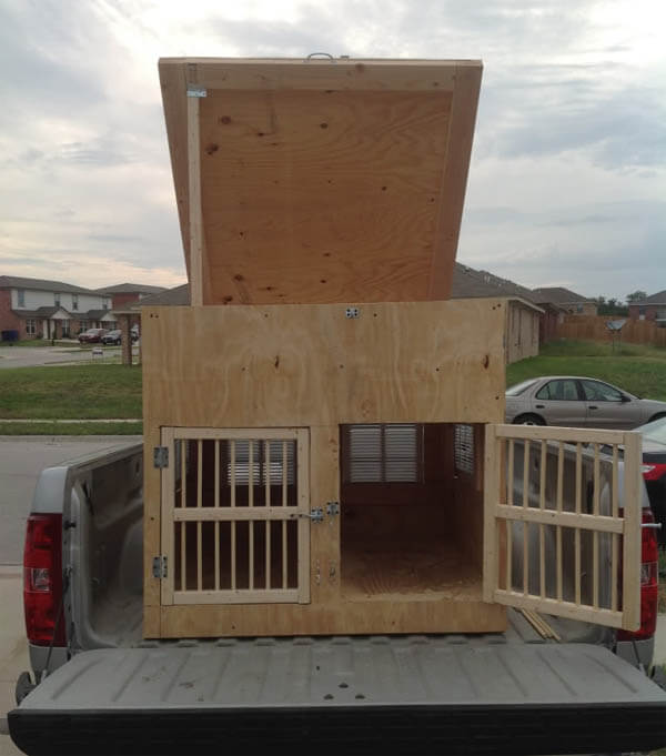 HOMEMADE DIY DOG & PUPPY HOUSES, KENNELS