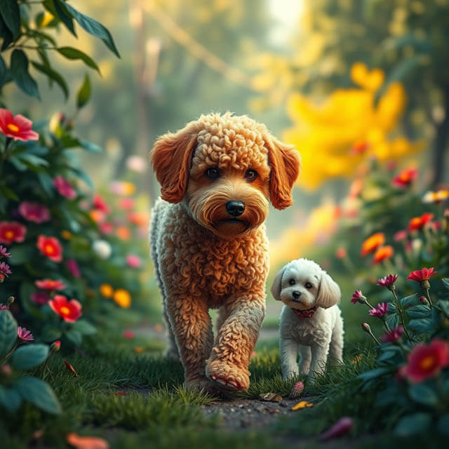 DIGITAL DOG ART AI GENERATED GALLERY