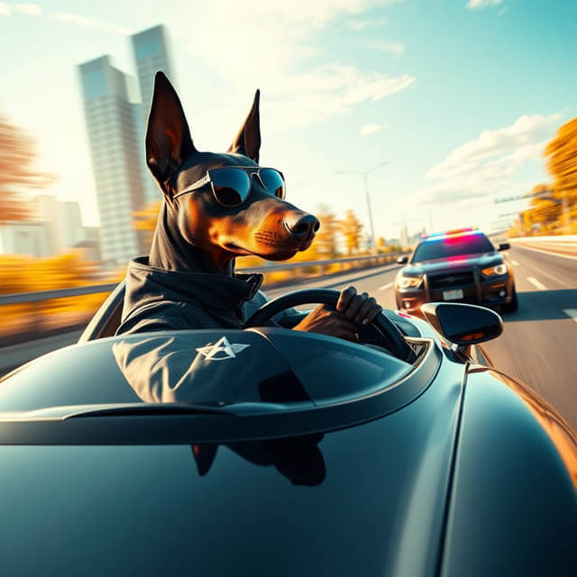 DIGITAL DOG ART AI GENERATED GALLERY