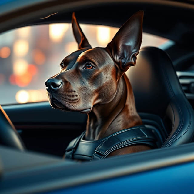 DIGITAL DOG ART AI GENERATED GALLERY